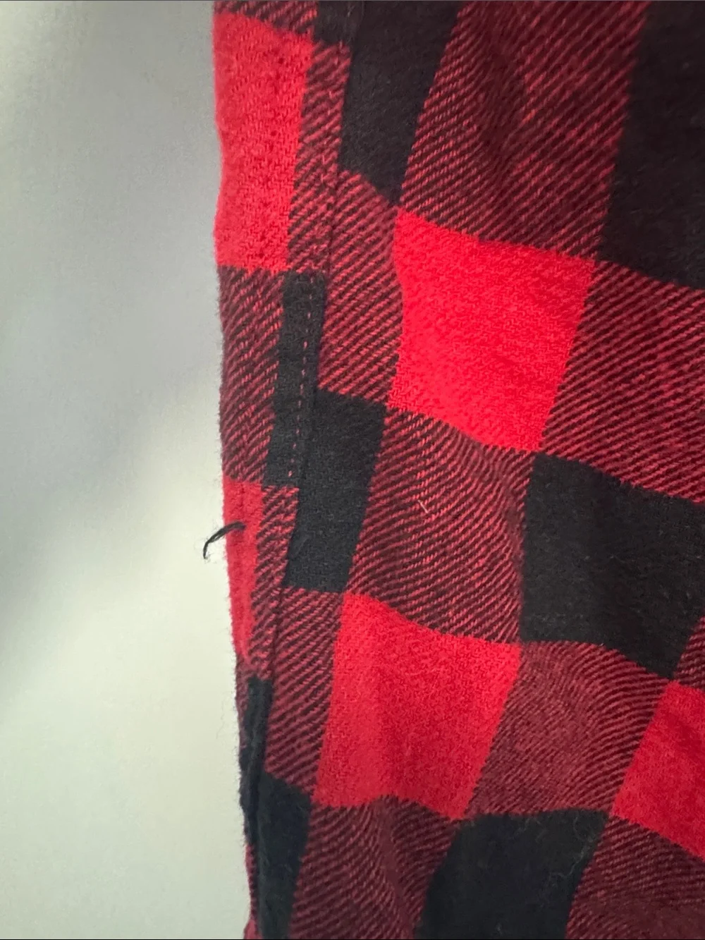 GAP Red and Black Plaid Flannel Shirt